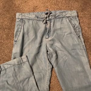 Drawstring waist pants